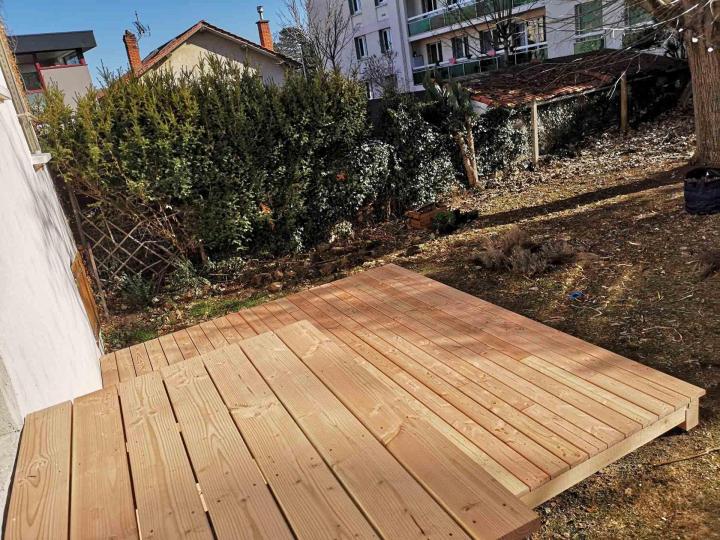 Pose de terrasse en bois Puy-de-Dôme